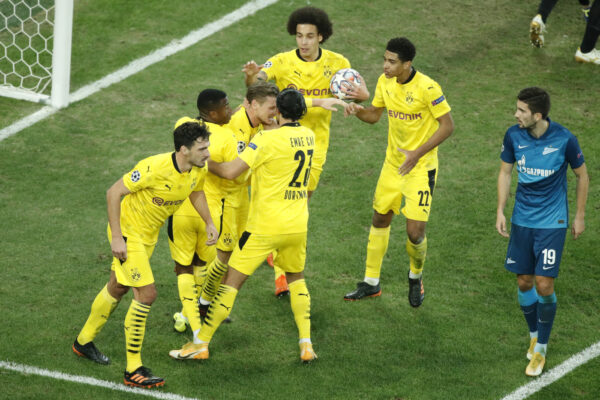 Zenit San Pietroburgo vs Borussia Dortmund - Champions League