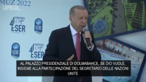 Grano, Erdogan: “Con la firma dell’accordo daremo una buona notizia al mondo”