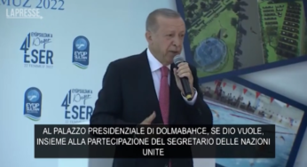 Grano, Erdogan: “Con la firma dell’accordo daremo una buona notizia al mondo”