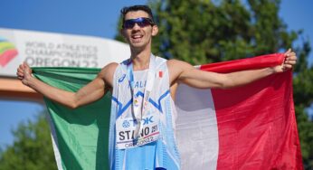 Atletica: Stano da favola, dopo Tokyo oro mondiale nella 35 chilometri