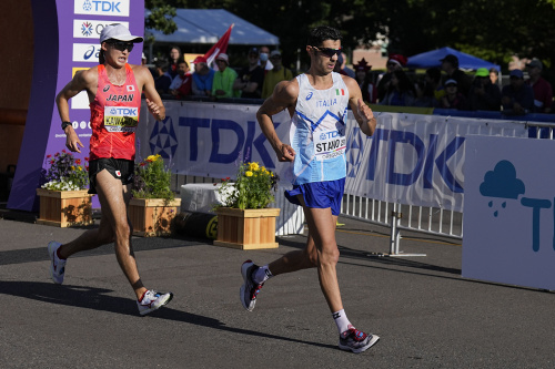 Stano da leggenda, è oro nella 35 km di marcia maschile – FOTOGALLERY