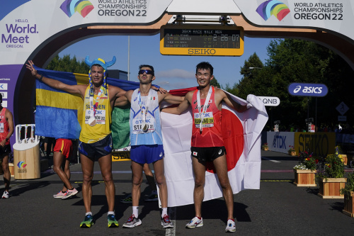 Stano da leggenda, è oro nella 35 km di marcia maschile – FOTOGALLERY