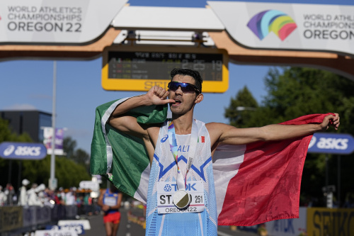 Stano da leggenda, è oro nella 35 km di marcia maschile – FOTOGALLERY