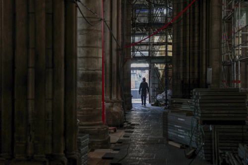 A tre anni dal rogo di Notre-Dame i lavori di restauro continuano – FOTOGALLERY