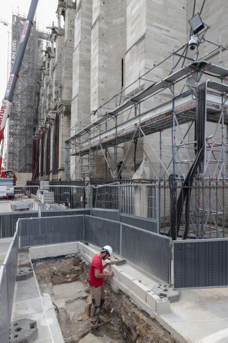 A tre anni dal rogo di Notre-Dame i lavori di restauro continuano – FOTOGALLERY