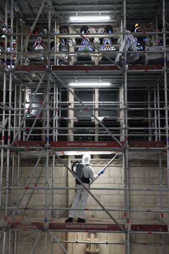 A tre anni dal rogo di Notre-Dame i lavori di restauro continuano – FOTOGALLERY