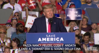 Usa, Donald Trump contro Nancy Pelosi: “Cosa è andata a fare a Taiwan?”