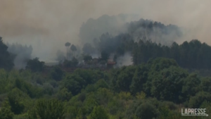 Gravi incendi in Portogallo nell’area di Covilhã