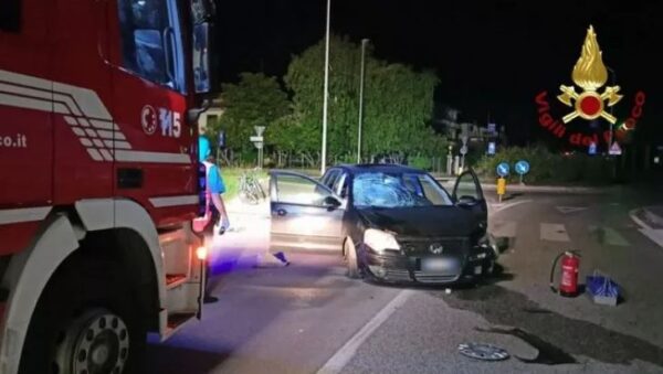 Pordenone, muore travolto da un’auto mentre era in bici