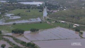 Usa, inondazioni negli Stati occidentali: centinaia di persone evacuate
