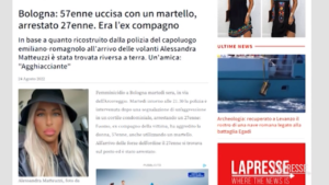 Bologna, donna uccisa a martellate dall’ex