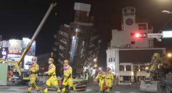 Terremoto a Taiwan, nove morti e oltre 100 in trappola
