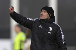 Calcio, Juventus: stasera la prima partita da allenatore per Montero